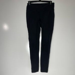 Athleta Women's Sz S Yoga Revelation Activewear Tight Leggings Black 305132.